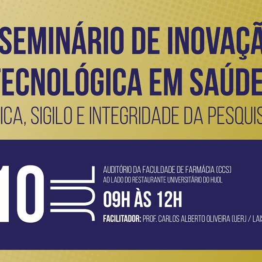 #25561 Núcleo Avançado de Inovação Tecnológica do IFRN participa de Seminário de Saúde
