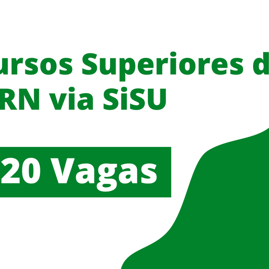 #25573 Divulgadas 220 vagas para cursos de graduação em quatro campi