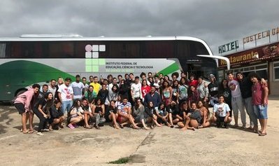 Caravana do IFRN contou com mais de 70 estudantes