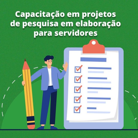 #25630 IFRN oferta curso em Elaboração de Projetos de Pesquisa para servidores