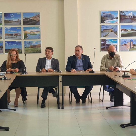 #25661 Reunião na Reitoria do IFRN une parlamentares e gestores federais