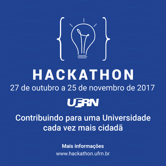 #25674 Evento sobre dados abertos acontece a partir de amanhã na UFRN