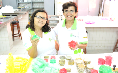 Juberlita e Aparecida já falam em parceria para a produção e a comercialização dos produtos