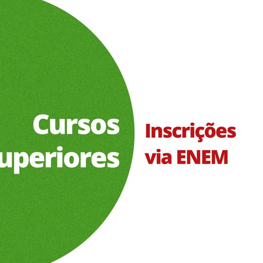 #25863 Abertas as inscrições para cursos superiores do IFRN