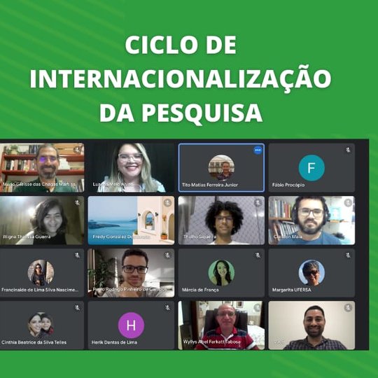 #26073 Ciclo de Internacionalização de Pesquisa do IFRN intensifica suas atividades
