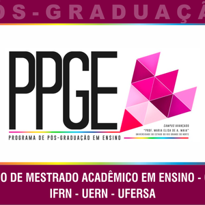 #26168 Publicado edital para Curso de Mestrado Acadêmico em Ensino (CMAE)