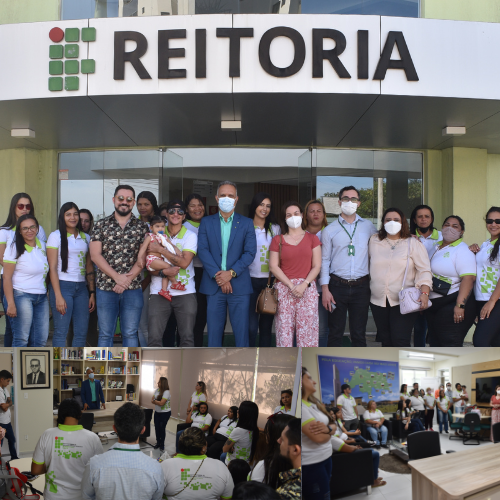 #26590 Estudantes do Projeto Alvorada realizam visita à reitoria