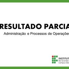 #26603 Divulgado resultado parcial para professor substituto