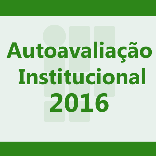 #26808 IFRN abre enquete para construção da avaliação institucional 2016