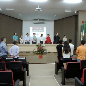 #27075 Empossados novos representantes do grêmio estudantil e do diretório acadêmico