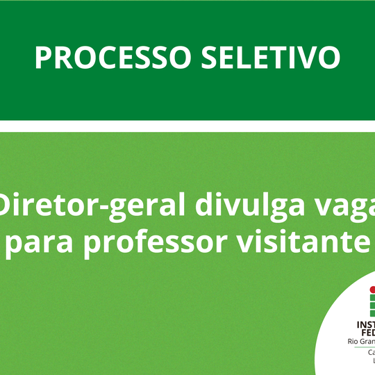#27115 Campus Lajes abre inscrições para docência em Sociologia