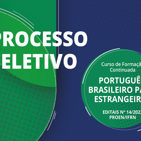 #27125 IFRN abre inscrições de Processo Seletivo para Curso de Formação Inicial e Continuada