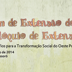 #27219 Campus Mossoró recebe o I Fórum de Extensão do Oeste Potiguar e o VII Colóquio de Extensão 