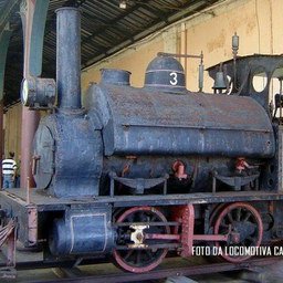 #27316 Campus Cidade Alta recebe a histórica locomotiva Catita nº 3