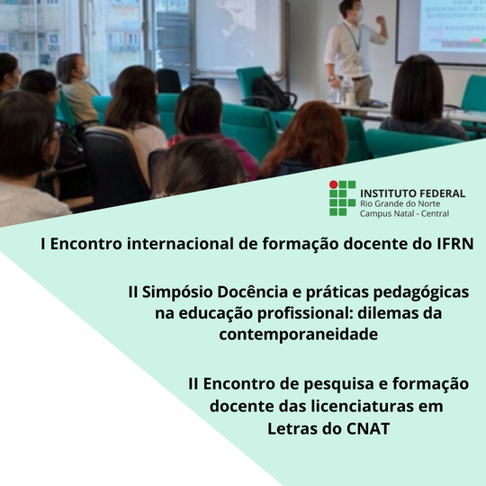 #27394 IFRN promove I Encontro Internacional de Formação Docente 