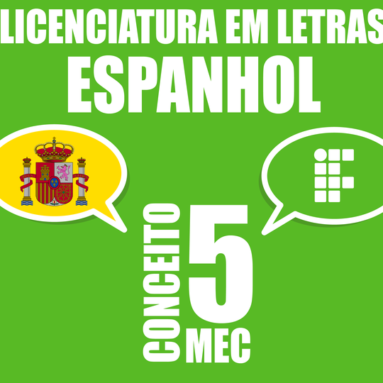#27395 Licenciatura em Letras-Espanhol conquista conceito máximo do MEC