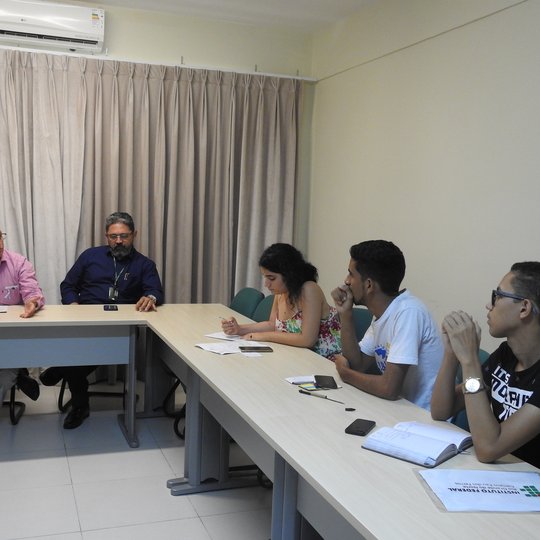 #27440 Gestores da Reitoria conversam sobre orçamento com diretoria da Regif