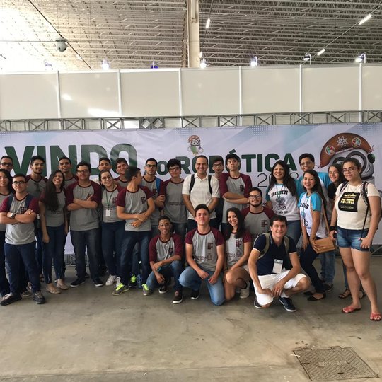 #27661 IFRN marca presença na Robotica 2018