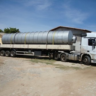 #27822 Chegam os equipamentos da futura fábrica de briquetes