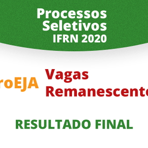 #27837 Seleção para cursos de Educação de Jovens e Adultos divulga resultado