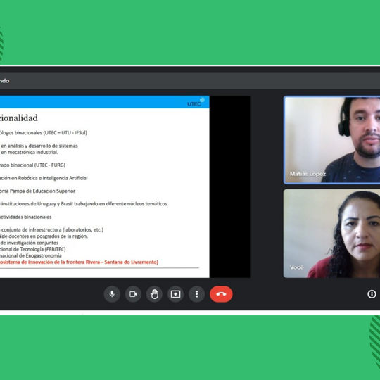 #27931 IFRN e Universidade Tecnológica do Uruguai dialogam sobre parcerias