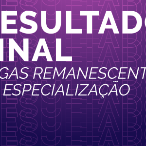 #28096 IFRN divulga resultado final das vagas remanescentes para especialização