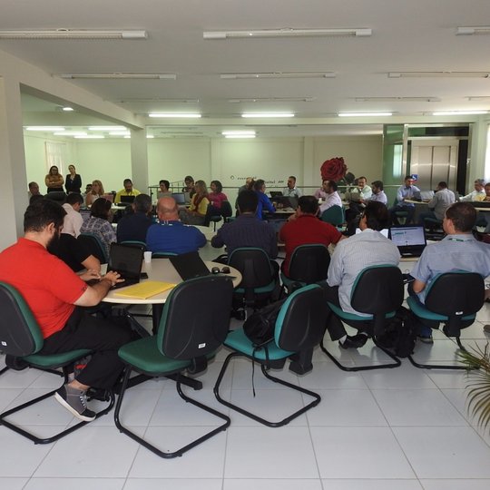 #28358 Dirigentes fazem reunião conjunta no Campus Canguaretama