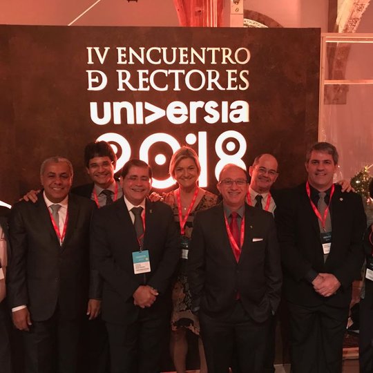 #28372 IFRN participa do IV Encontro Internacional de Reitores, realizado na Espanha