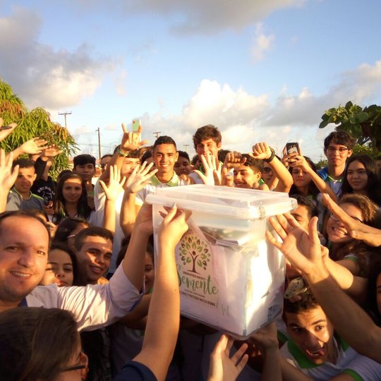 #28391 Estudantes do IFRN constroem cápsula do tempo 