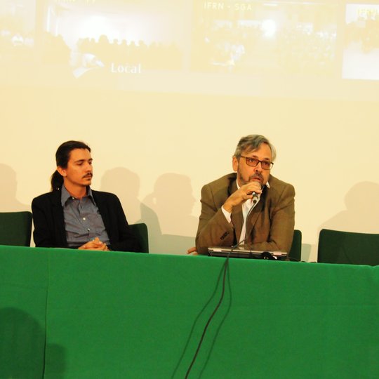 #28461 Palestra sobre elaboração de base curricular abre semestre letivo do IFRN