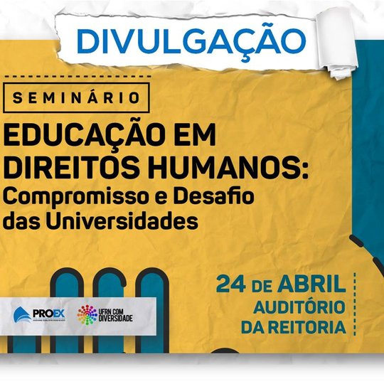 #28498 IFRN participa de evento sobre direitos humanos na Universidade Federal