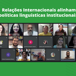 #28632 Relações Internacionais do IFRN pautam a Política Linguística Institucional