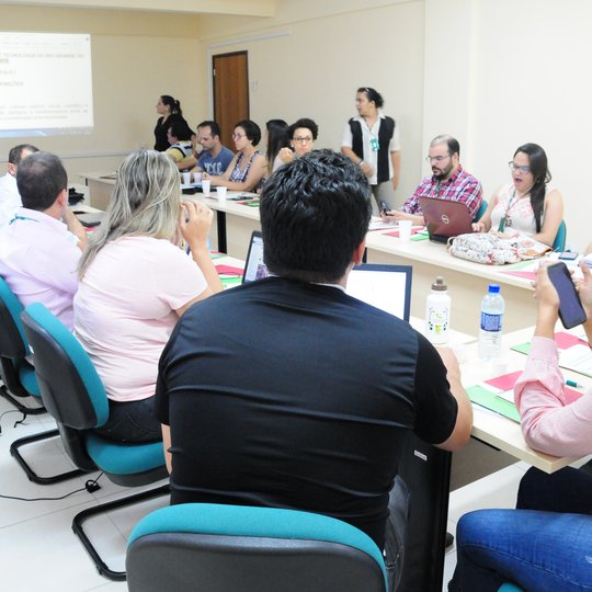 #28739 Pró-Reitoria de Extensão reúne gestores dos campi para avaliação de ações e planejamento na Reitoria