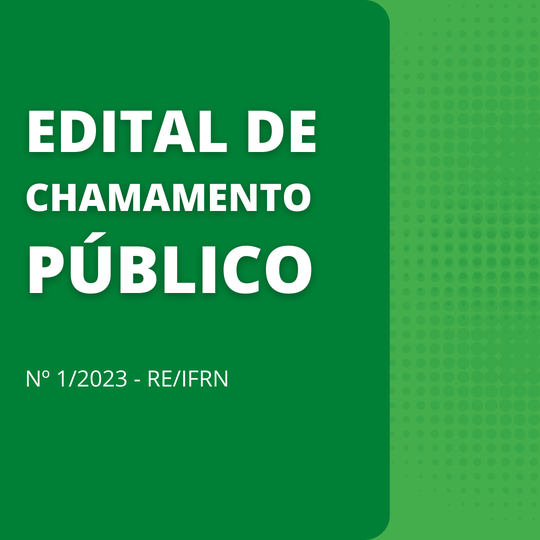 #28850 IFRN divulga chamada pública voltada para instituições privadas