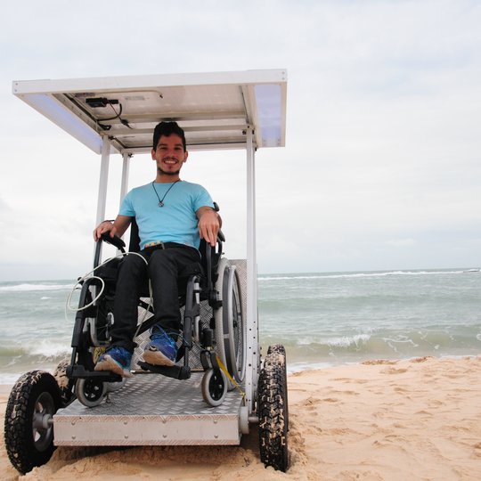 #28991 Projeto do IFRN participa de evento na praia de Ponta Negra