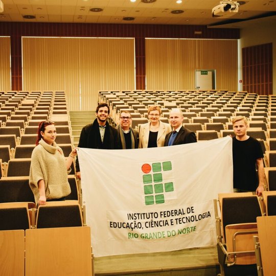 #29155 Aluno representa o IFRN em Festival de Cinema na Polônia