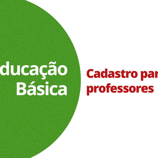 #29437 Aberto cadastro para professores interessados em cursar licenciaturas