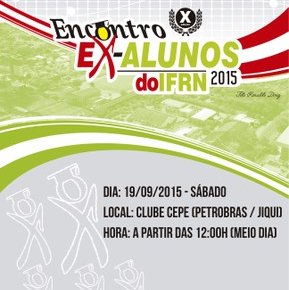 #29443 Festa dos Ex-Alunos do IFRN acontece dia 19 de setembro