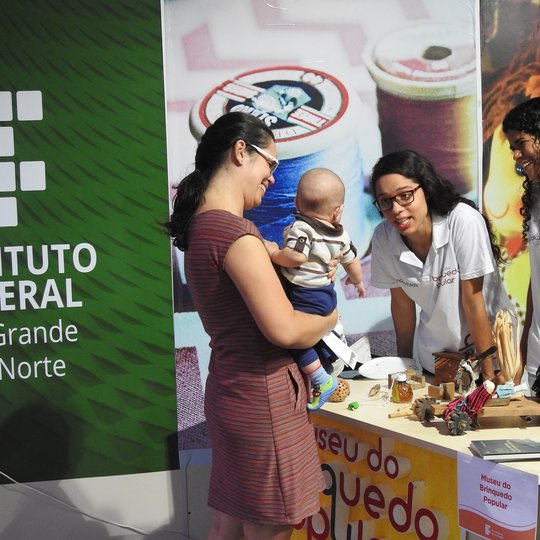 #29460 Estande do IFRN expôs trabalhos para mais de 200 mil pessoas