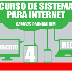 #29559 Curso de Tecnologia em Sistemas para Internet do Campus Parnamirim é avaliado com Conceito 4