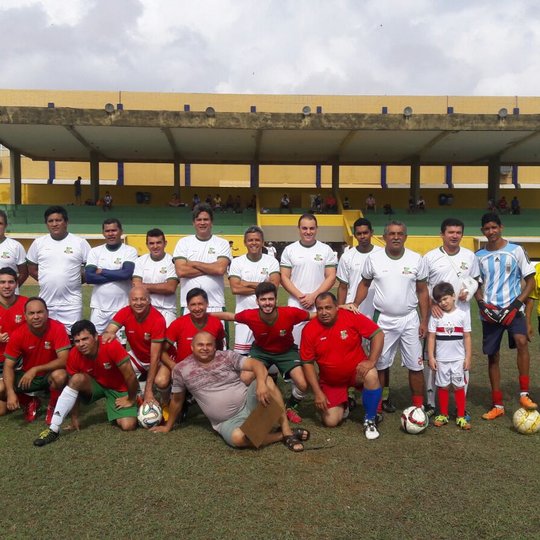 #29579 Cerimônia marca 50 anos da prática do futebol entre servidores do IFRN