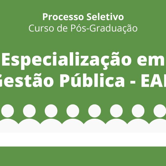 #29651 Prorrogada a inscrição para Pós-Graduação em nível de especialização