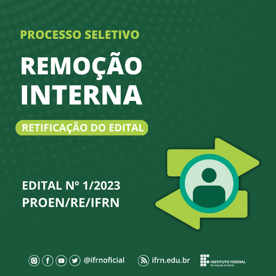 #29728 IFRN divulga retificação de resultado de edital 
