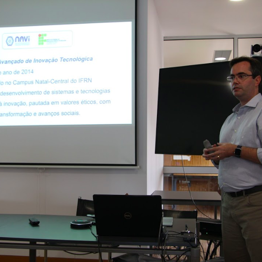 #29854 Pesquisador do IFRN apresenta pesquisa em Universidade portuguesa