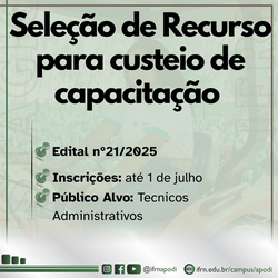 Recurso capacitação tar