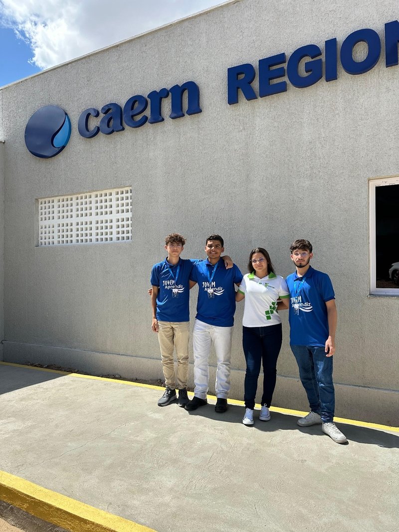 Estágio CAERN jovem aprendiz 2025 2