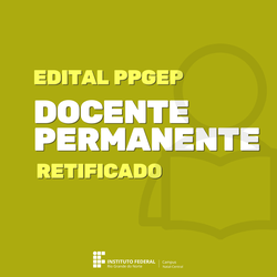 Edital PPGEP Docente Permanente - Retificado