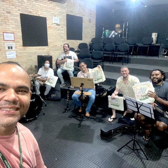 #30080 Banda composta por servidores inicia ensaios para final do Festival Conexões