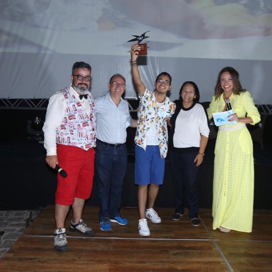 #30144 Aluno do IFRN ganha prêmio em festival de cinema