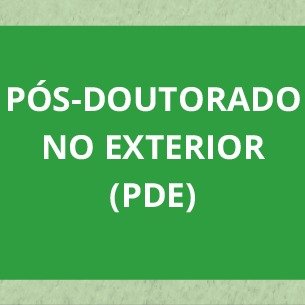 #30273 Abertas inscrições para estágio de pós-doutorado no exterior